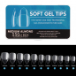 Preview: FTips PRO Soft Gel Fullcover Tips - Medium Almond 550