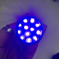 Preview: Mini UV LED Taschenlampe mit Silikon Stamper