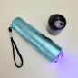 Preview: Mini UV LED Taschenlampe mit Silikon Stamper