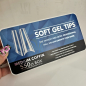 Preview: HTips PRO Soft Gel French Tips - Medium Coffin