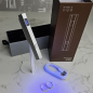 Preview: Mini USB UV LED Lampe mit Display, Stativ & Silikon Stamper