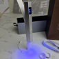 Preview: Mini USB UV LED Lampe mit Display, Stativ & Silikon Stamper