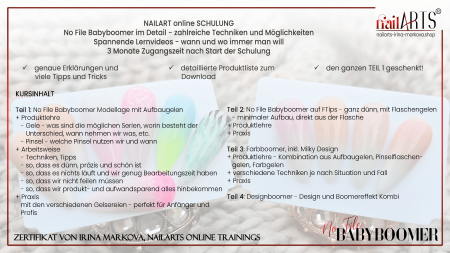 nailART online Schulung, Nageldesign Ausbildung