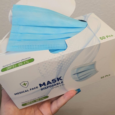 Disposable Face Mask 50pcs