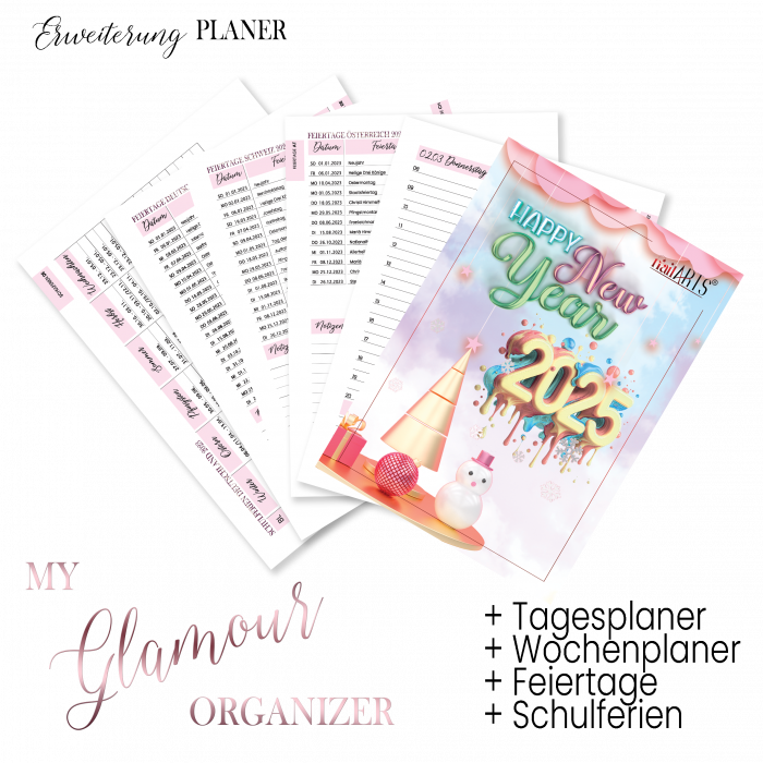 My Glamour ORGANIZER - Planner 2023