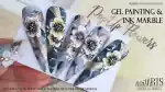 ONLINE nailART SCHULUNG PopUp Flowers: Gel Painting & Marble